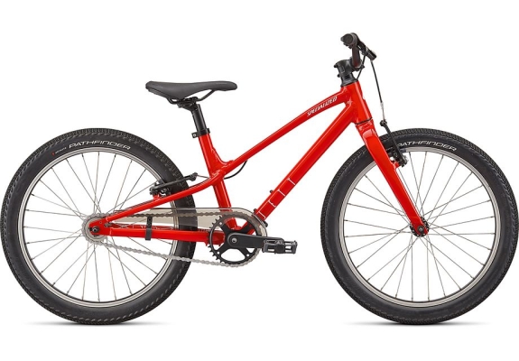 Specialized Jett 20 Single Speed, 20 GLOSS FLO RED / WHITE, 2022